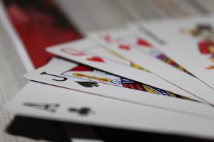 Blackjack bestaat uit een Aas en een Boer