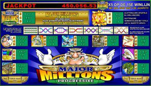 Major Millions_paytable