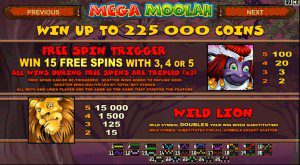 Mega Moolah_features