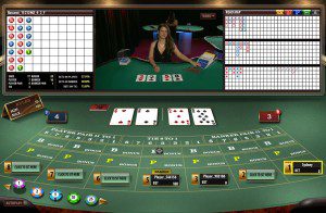 Live baccarat